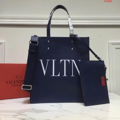 【Valentino】华伦天奴新款彩印购物袋 高仿华伦天奴女