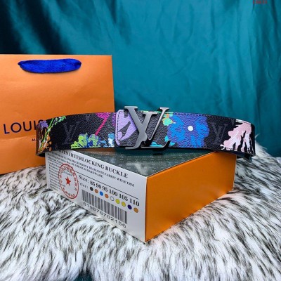 LOUISVUITTONLV专柜在售爆 高仿路易威登皮带 精仿LV腰带 原版...