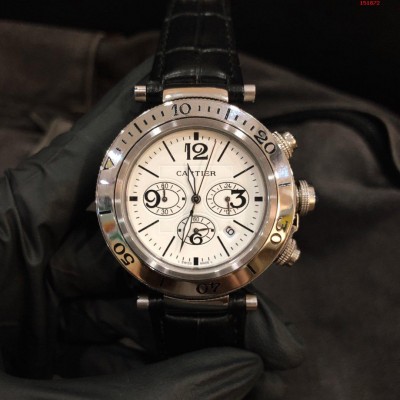 卡地亚Cartier进口石英机芯头层小牛皮 高仿卡地亚腕表 精仿卡地亚手表 ...