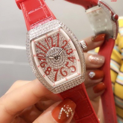 FM法穆兰，高级珠宝系列瑞士石英32 4 高仿奢侈品名表 精仿名牌手表 原版...
