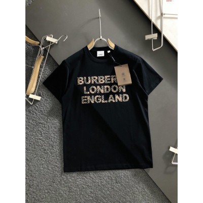 Burberr 2023春夏设计师将品牌 高仿名牌短袖T恤男装 精仿名牌短袖...