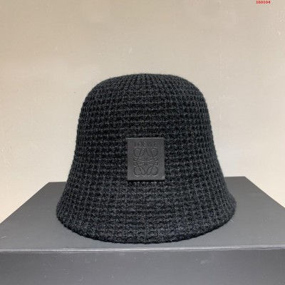 LOEWE罗意威2023新款羊毛渔夫帽镂 高仿品牌帽子 精仿品牌帽子 原版品...