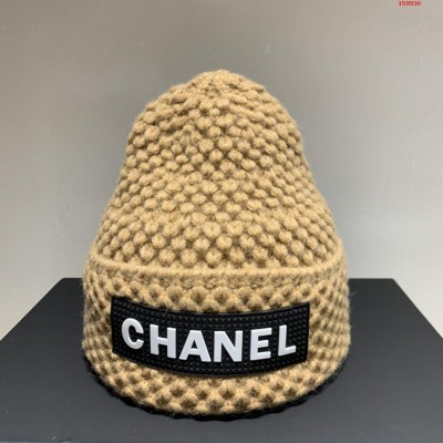 Chanel香奈儿针织毛线帽跑量款保暖 高仿品牌帽子 精仿品牌帽子 原版品牌帽子 A货品牌帽子 原单品牌帽子
