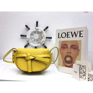荔枝纹Loewe最新新色果黄罗意 哪里可以用买高仿罗意威包包? 精仿罗意威女...