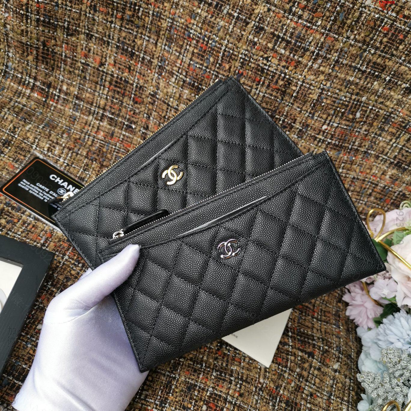 Ohanel升级版进口球纹手机包卡包货小香全
