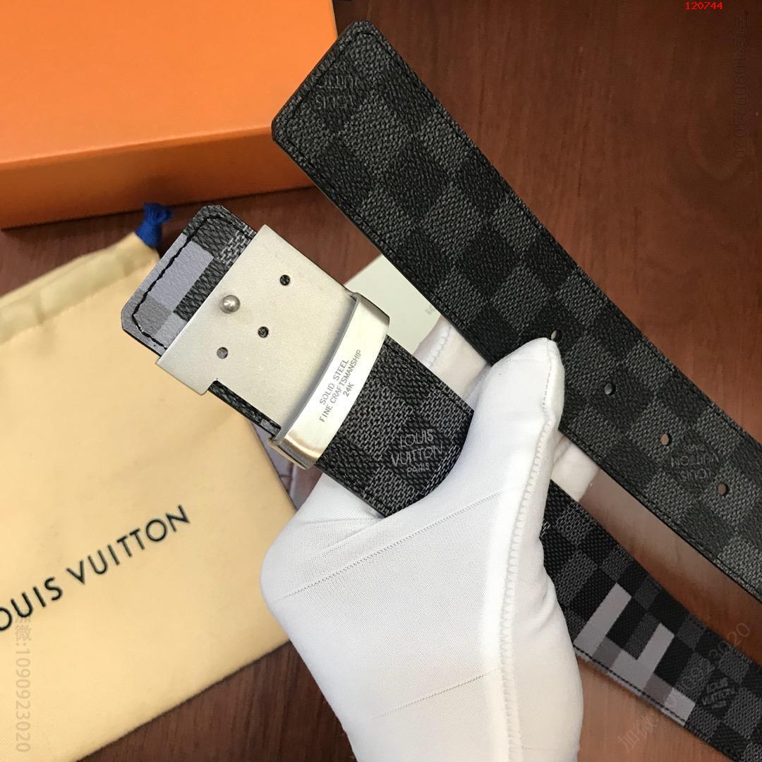 货新款黑灰格已到精品质量，L家,高仿LV 高仿路易威登皮带 精仿LV皮带 原版LV皮带 A货LV皮带 原单LV皮带和正品有什么区别 
