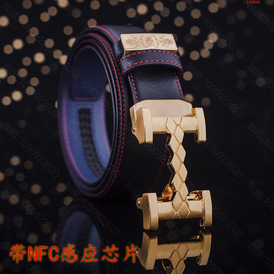 爱马仕NFC扫描皮带尾部就可链接跳入官方网站高端