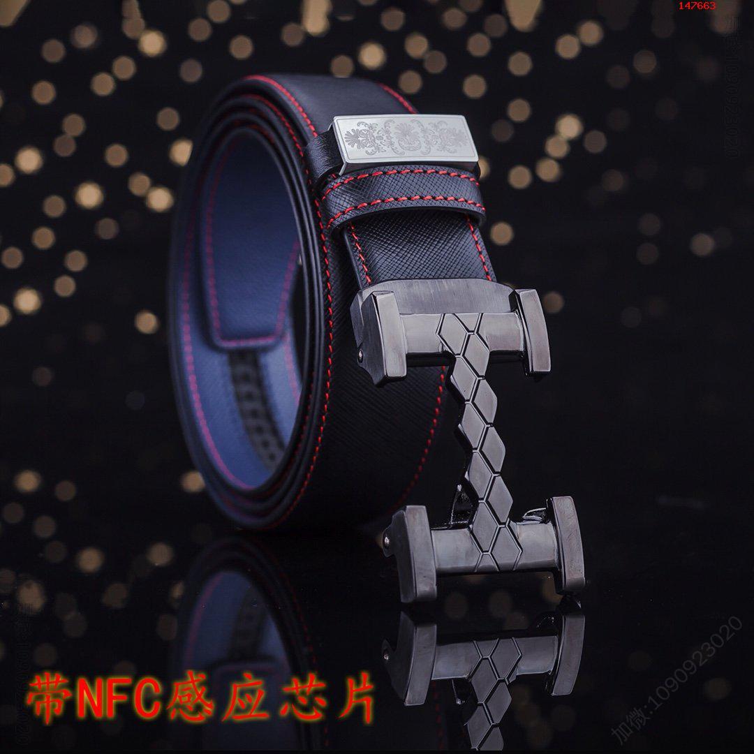 爱马仕NFC扫描皮带尾部就可链接跳入官方网站高端