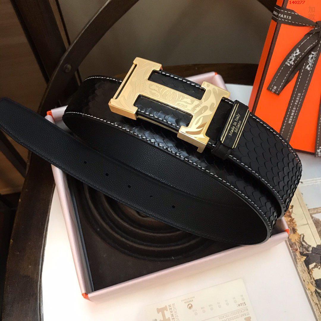 配正版包装爱马仕正版同步精品新款内穿纯钢扣版型高档时尚