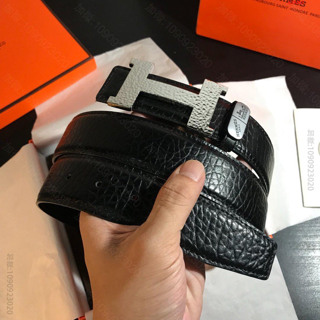 Hermes原单爱马仕皮带爱马仕正版新款版型高端专供 原单精品大H钢扣高仿爱马仕皮爱马仕皮带图片 129263