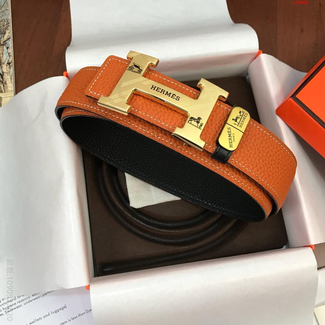 爱马仕高端正版双色系列，纯钢锻造18K精品，双面荔枝纹头