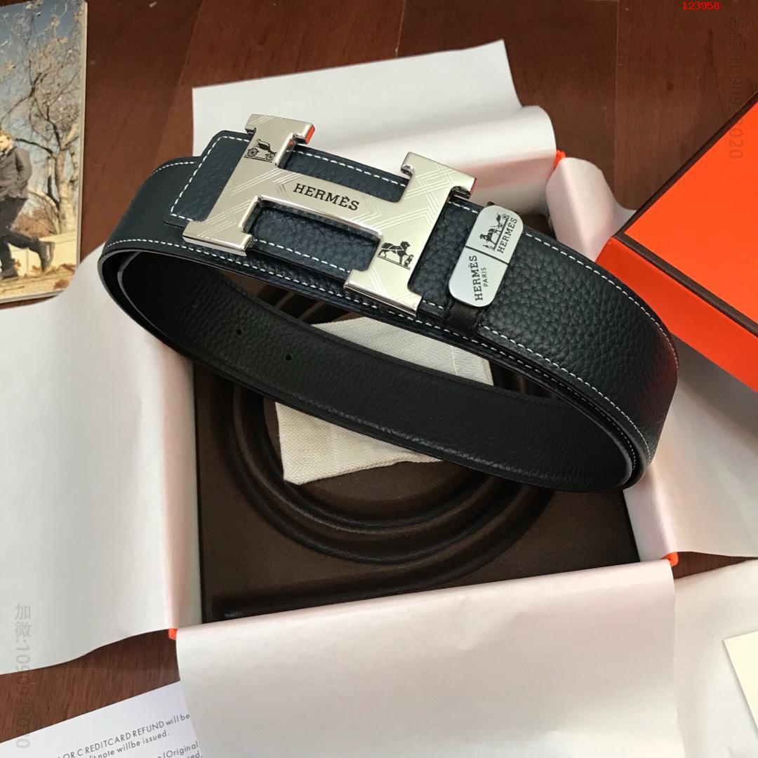 爱马仕高端正版双色系列，纯钢锻造18K精品，双面荔枝纹头