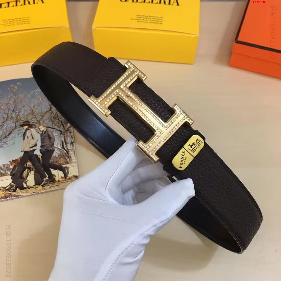爱马仕正版同步双排钻扣系列经典版型精品品质 高仿爱马仕皮带