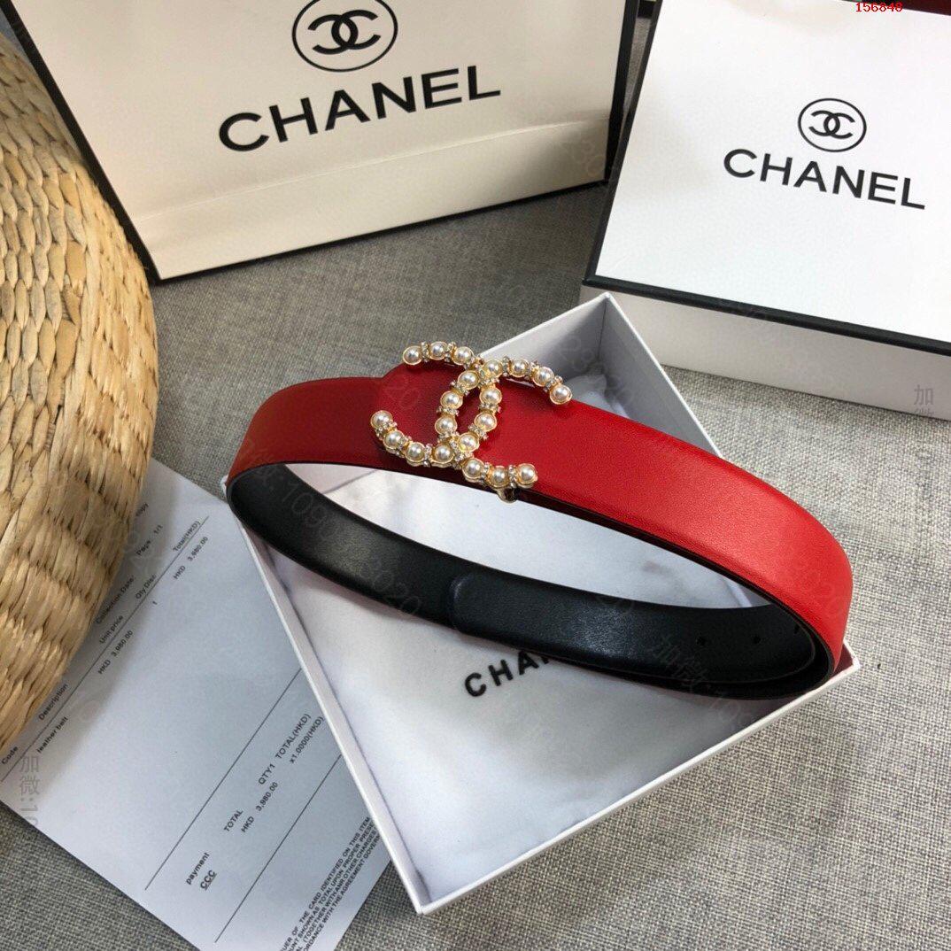 CHANEL香奈儿皮带配送正版包装小香原单精品扣经典版型新款官网同步3高仿香奈儿皮带 156848