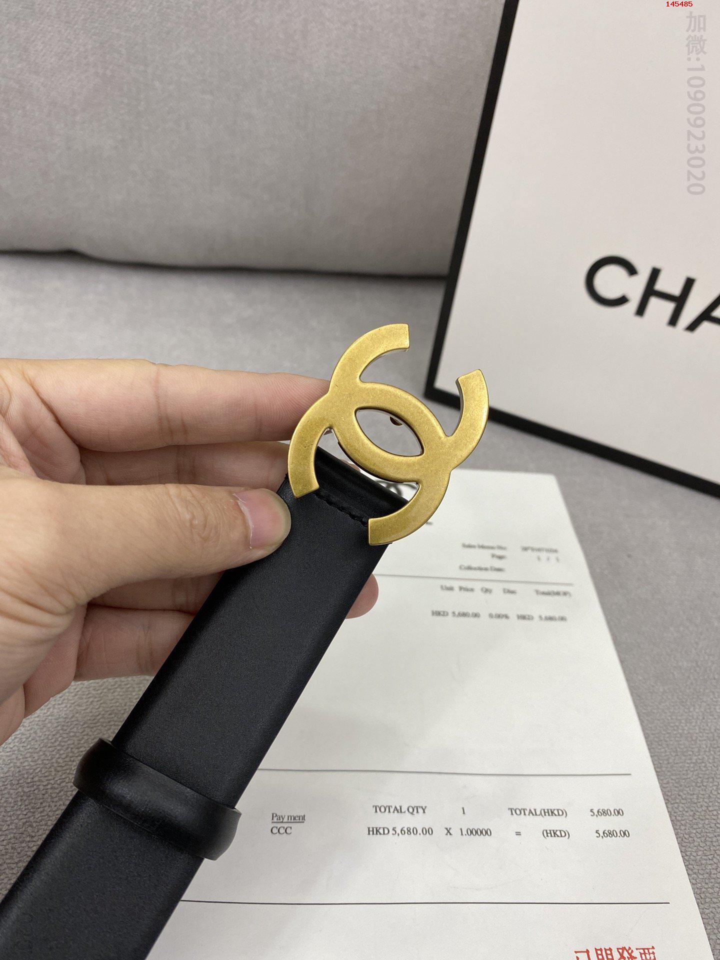Chanel小香走秀款腰带女神必备款意大利定