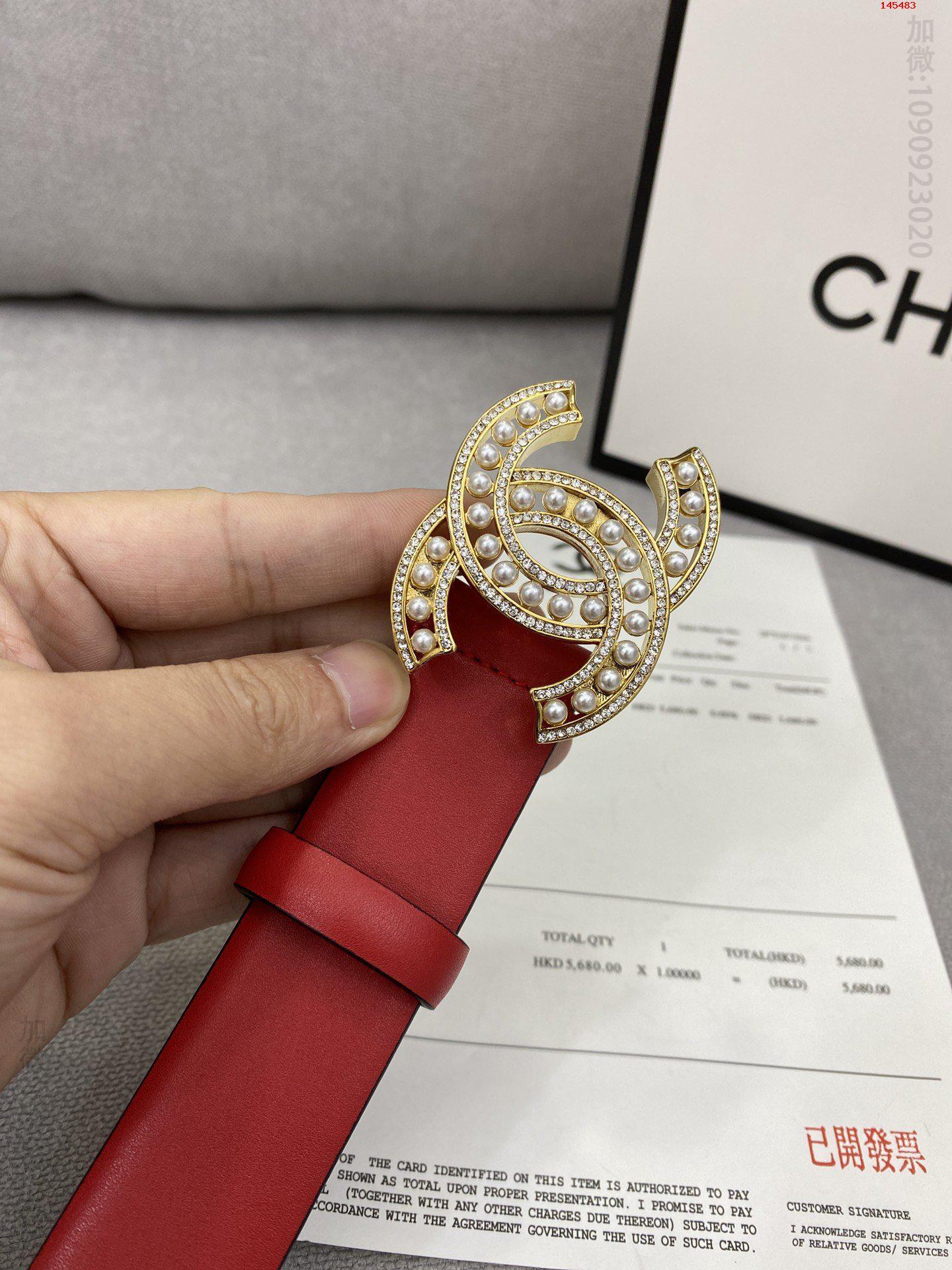 Chanel小香走秀款腰带女神必备款意大利定