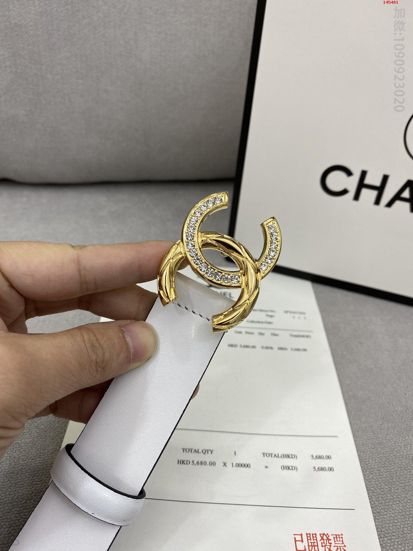 Chanel小香走秀款腰带女神必备款意大利定