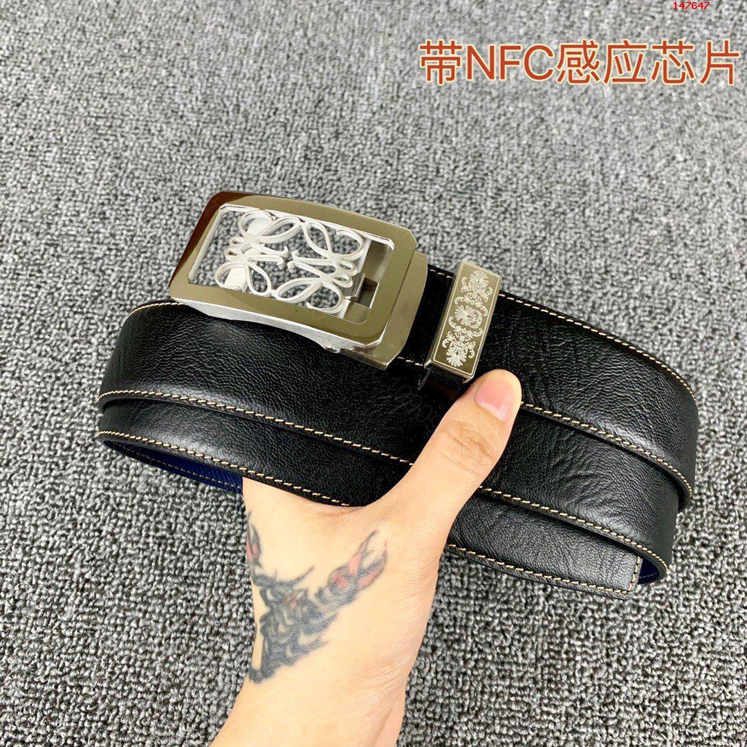 罗意威NFC扫描皮带尾部就可链接跳入官方网站高端