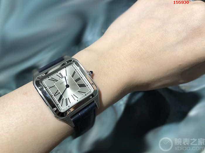 台湾厂V12版本杜蒙系列小号尺寸31中 高仿卡地亚腕表 精仿卡地亚手表 原版卡地亚钟表 A货卡地亚腕表 原单卡地亚腕表 