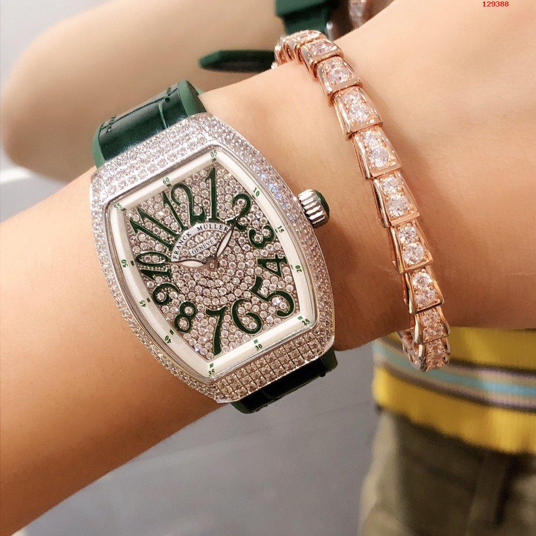 FM法穆兰，高级珠宝系列瑞士石英32 4 高仿奢侈品名表 精仿名牌手表 原版名牌钟表 A货名牌腕表 原单名牌腕表 