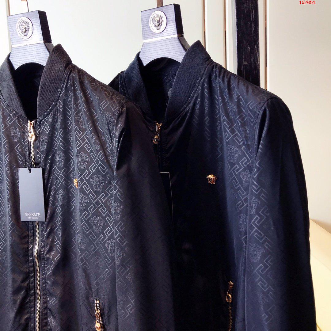Versace范思哲2023新款夹克 高仿名牌外套男装 精仿名牌外套男装 原版名牌外套男装 原单A货名牌外套男装 
