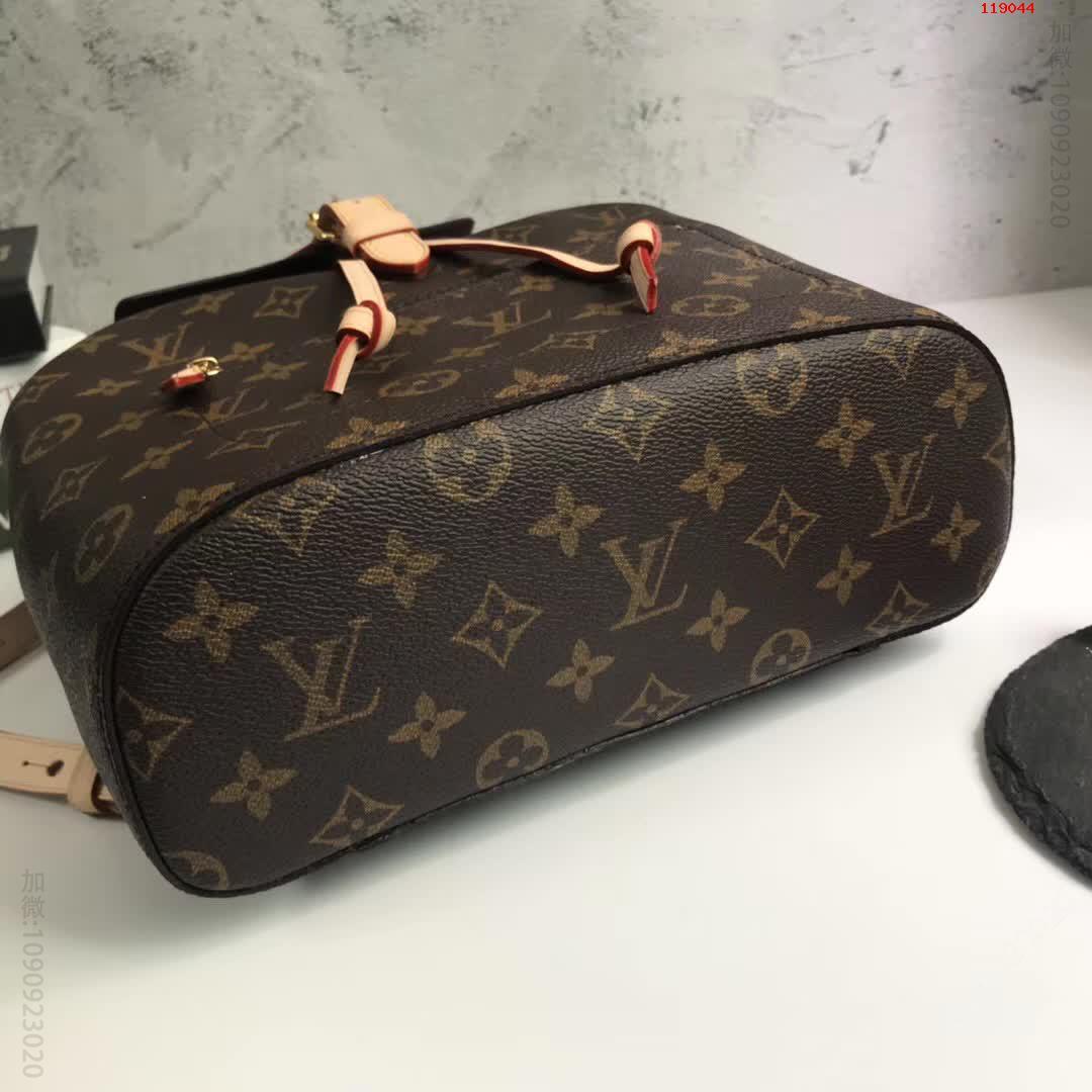 MONTSOURIS双肩包 原单lv和正品一样吗？ 精仿LV女包 原版LV路易威登女包 A货LV女包 高仿LV女包 原单LV女包 M43431