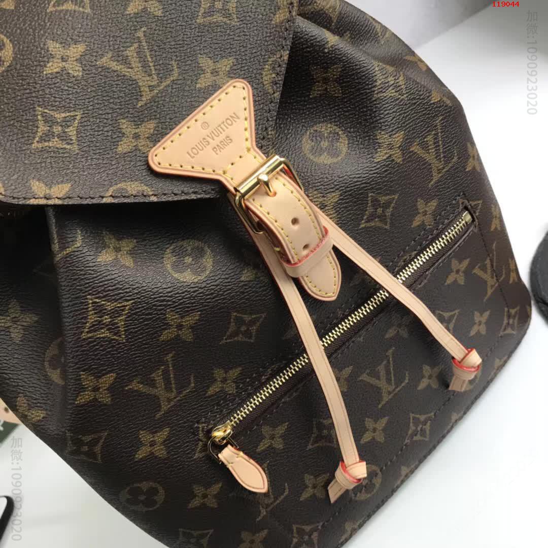 MONTSOURIS双肩包 原单lv和正品一样吗？ 精仿LV女包 原版LV路易威登女包 A货LV女包 高仿LV女包 原单LV女包 M43431