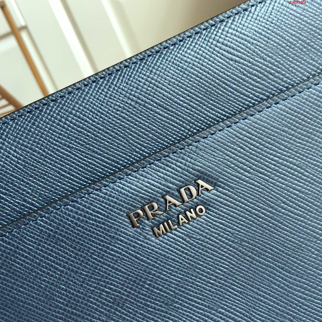 Saffiano皮革男士新款手拿包专柜同 高仿品牌手拿包/钱包 