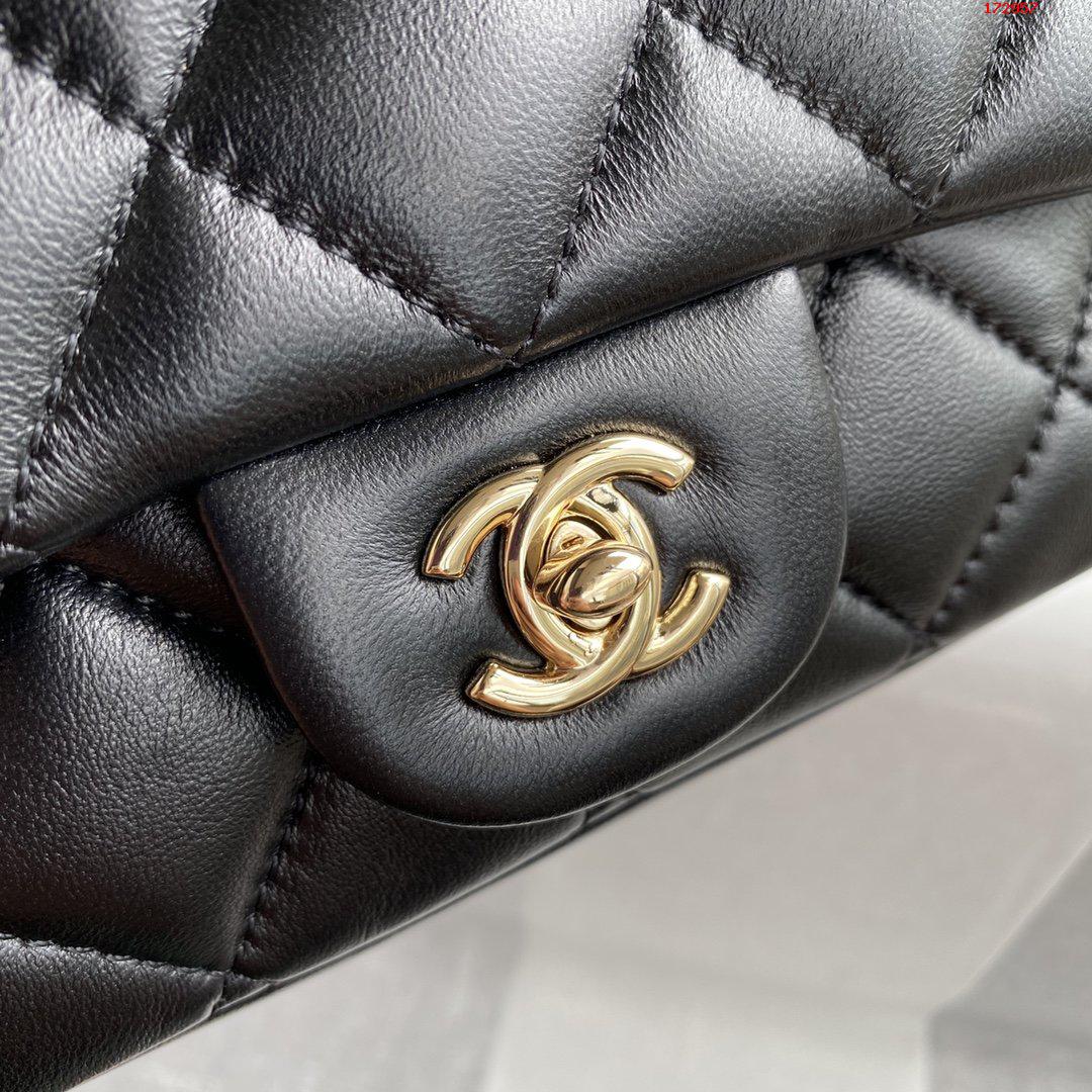 Chanel最新爆款 黑色 春夏最新爆款cf珍珠包 高仿香奈儿珍珠包 AS1436