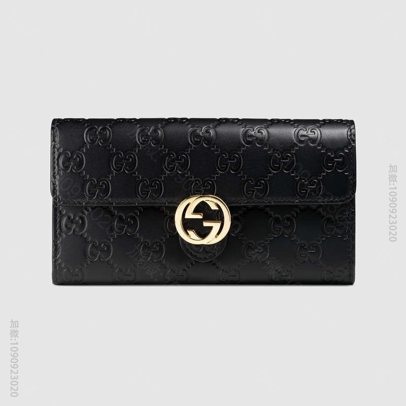 369663 Gucci标志 Gucci Signature系列 长款皮夹 ...