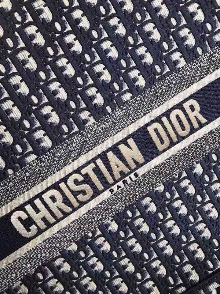 迪奥包包 Dior女包 Book tote系列 迪奥托特包 几何图案 迪奥手提包 黑色 高仿迪奥女包 原单迪奥女包 M1286