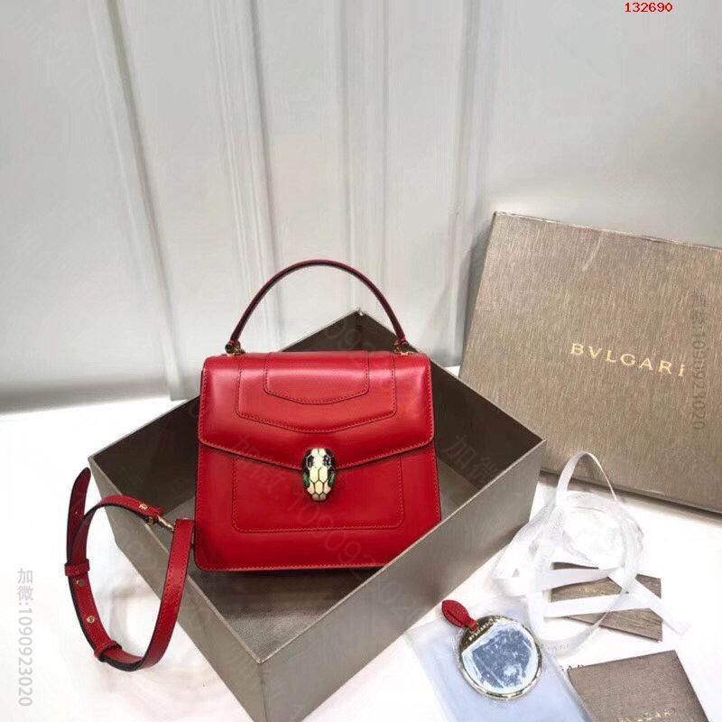 20cm三层B家爆款三层珐琅蛇头包B38329品