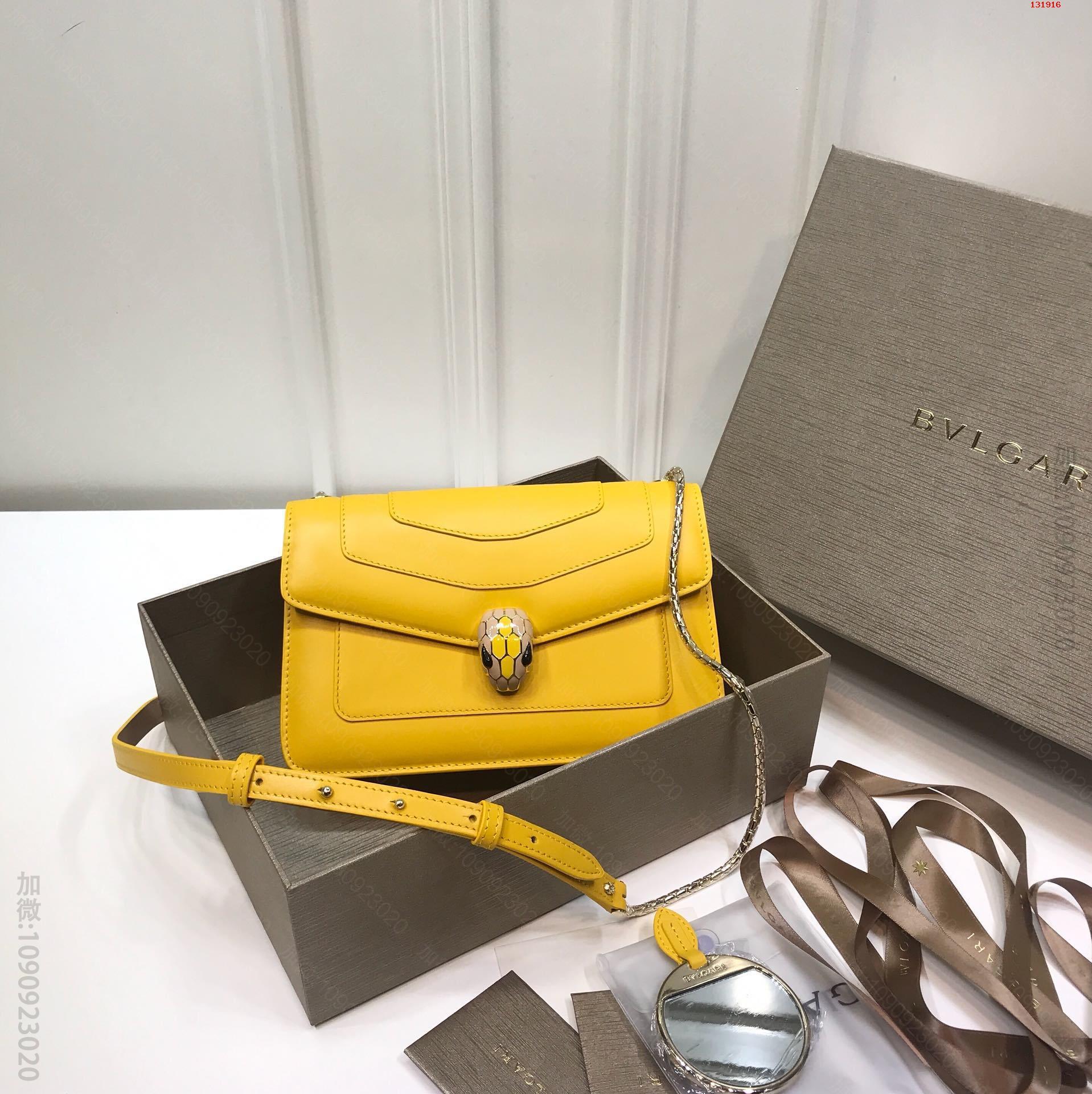 【Bvlgari】宝格丽专柜新款单层蛇头包B39174，