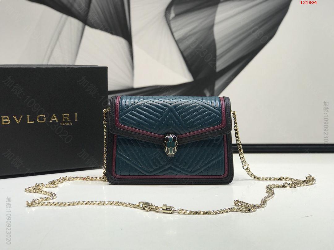 【Bvlgari】宝格丽专柜新品蛇形绣线限定款Bvlgar