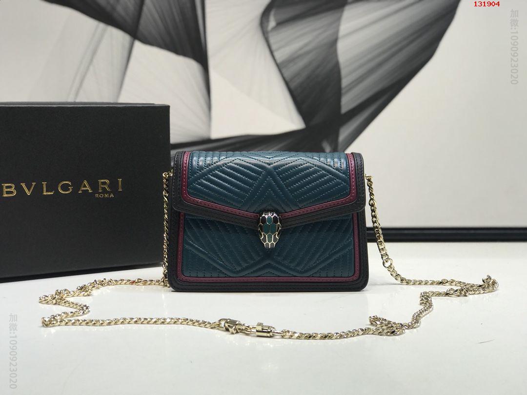 【Bvlgari】宝格丽专柜新品蛇形绣线限定款Bvlgar