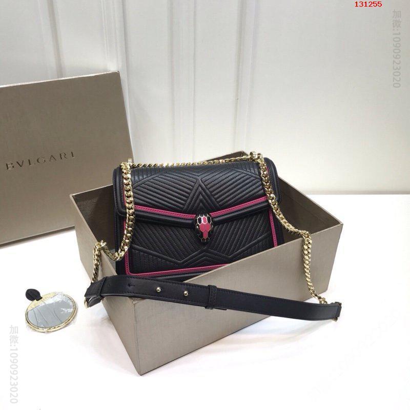 【Bvlgari】宝格丽专柜新型蛇头包蛇形绣线限定款 高仿宝