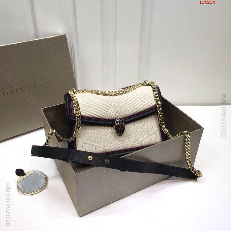 【Bvlgari】宝格丽专柜新型蛇头包蛇形绣线限定款 高仿宝