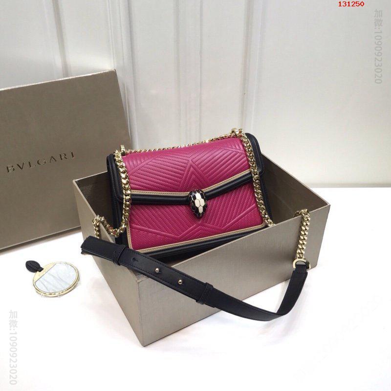 【Bvlgari】宝格丽专柜新型蛇头包蛇形绣线限定款 高仿宝