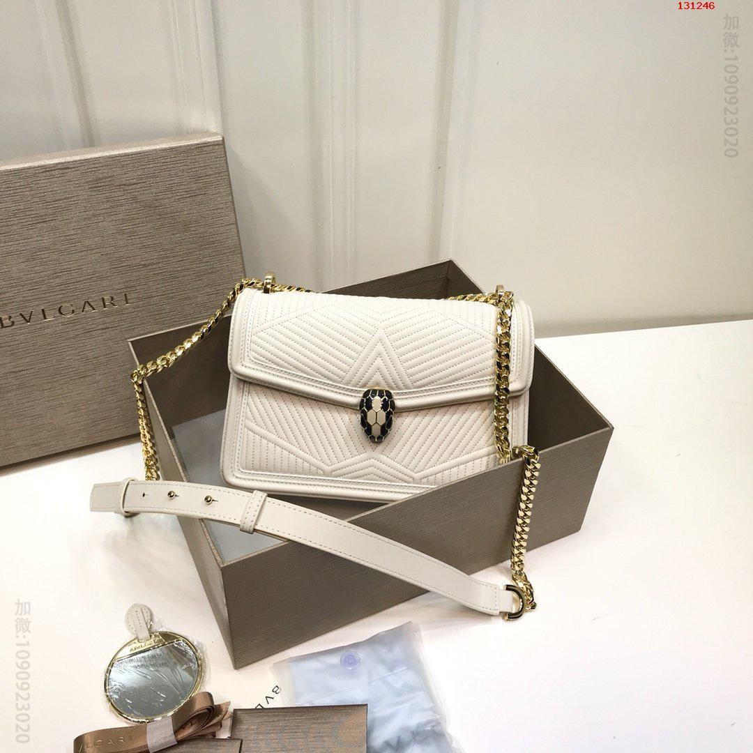 【Bvlgari】宝格丽专柜新型蛇头包蛇形绣线限定款 高仿宝