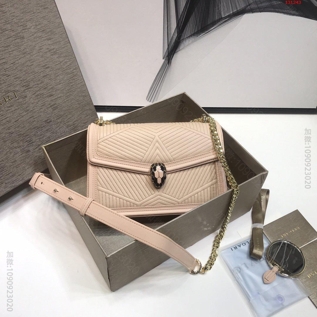【Bvlgari】宝格丽专柜新型蛇头包蛇形绣线限定款 高仿宝