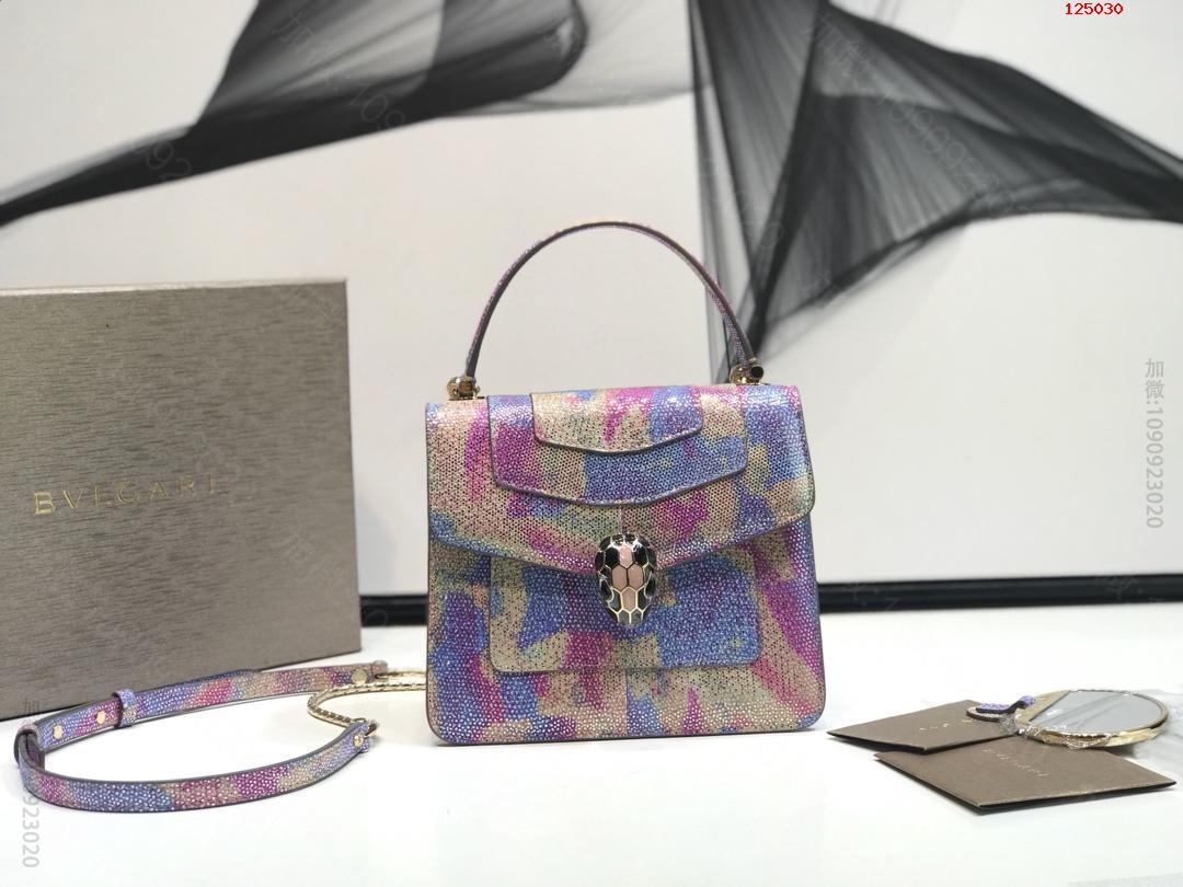 【Bvlgari】宝格丽专柜同步新款炫彩蛇皮系列282268