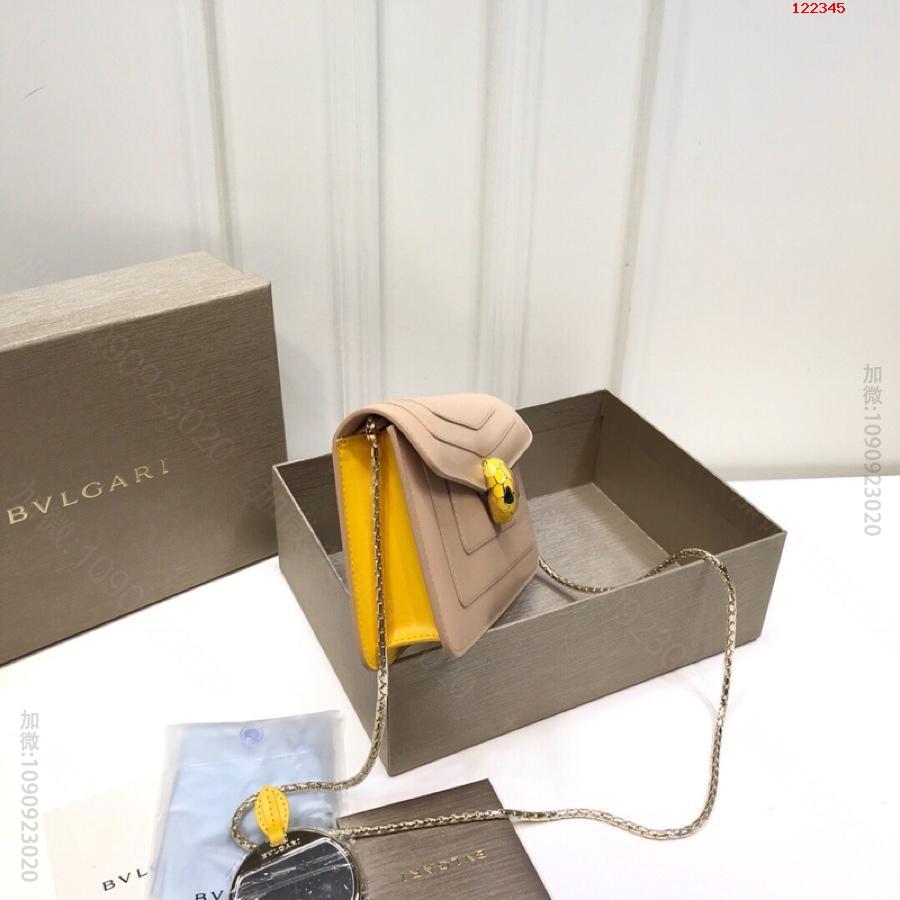 25cm单层【Bvlgari】宝格丽Serpenti珐琅单层蛇头包