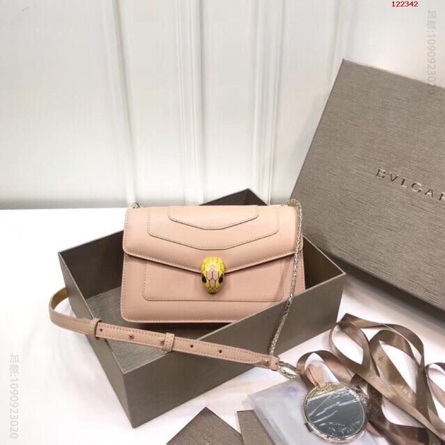 22cm单层【Bvlgari】宝格丽Serpenti珐琅单层蛇头包