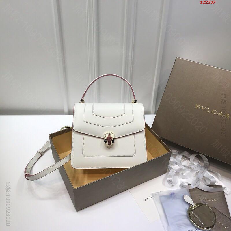 20cm三层【Bvlgari】宝格丽专柜新款三层珐琅蛇头包