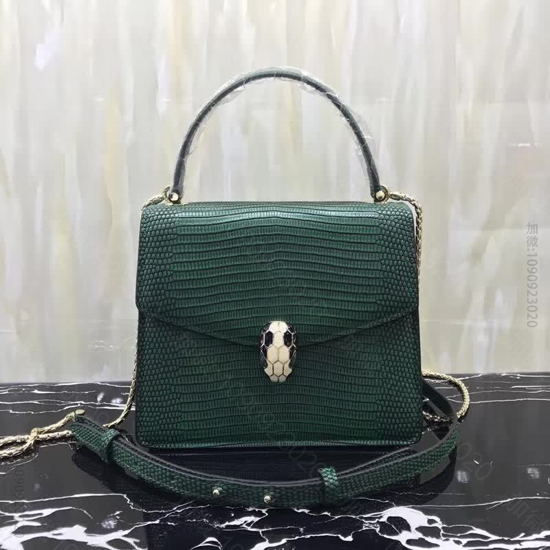 【Bvlgari】宝格丽专柜serpenti黑色和白色珐琅浅金镀金蛇首形