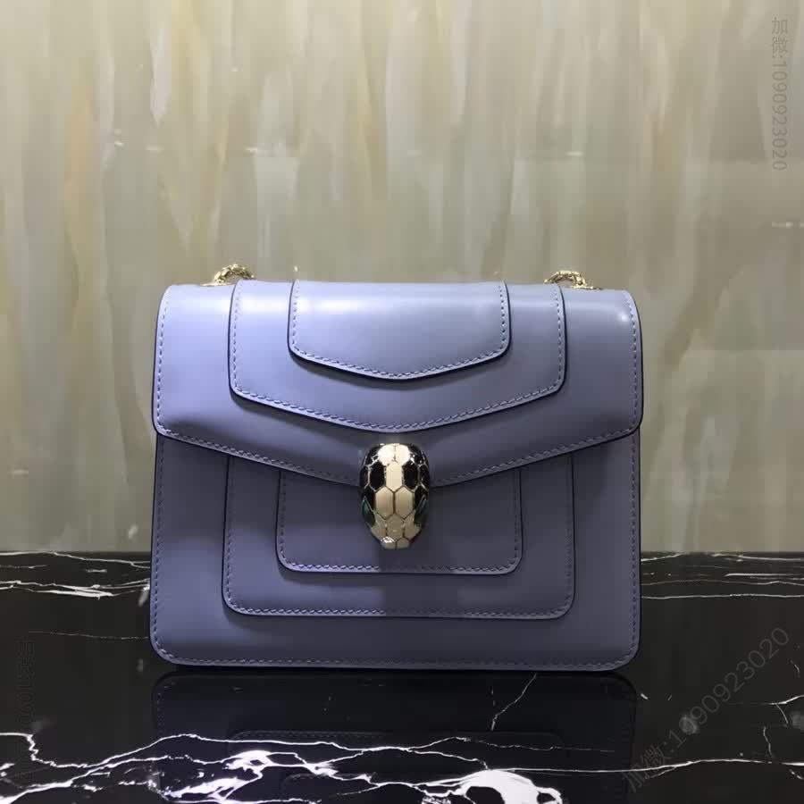 Bvlgari小号款号：34559 单层单链