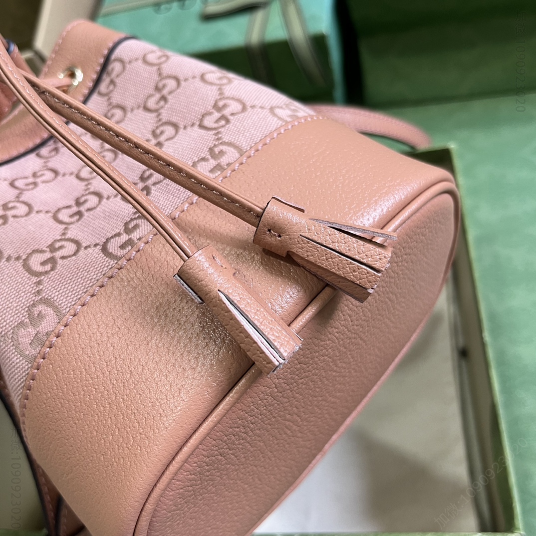 高仿古驰女包 Gucci古驰 Ophidia系列GG迷你水桶包 