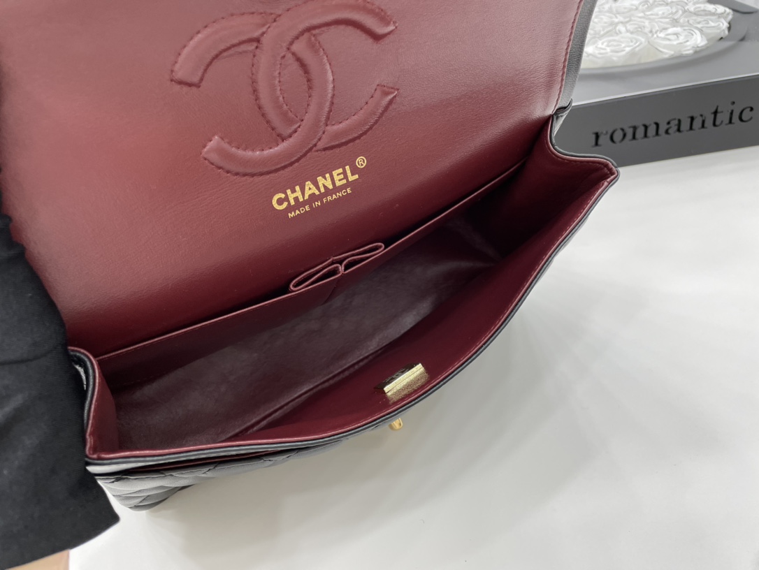 香奈儿2.55 香奈儿羊皮经典款Chanel CF Classic Flap CF2.55 01112