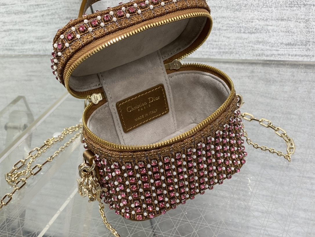 高仿迪奥女包 Dior 迪奥最新限量版超迷你化妆包 
