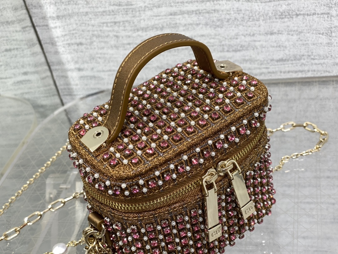 高仿迪奥女包 Dior 迪奥最新限量版超迷你化妆包 